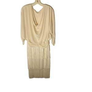 Beautiful Vintage Cream Colored Dress